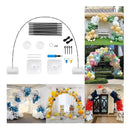 YSF Adjustable Balloon Arch Stand Kit With Water Fillable Base for Different Birthday Party Backdrop Tools