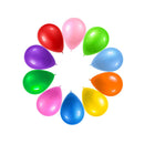 Prextex 125 Party Balloons 12 Inch | 10 Assorted Rainbow Colors Heavy Duty Latex Balloons Bulk Pack