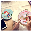 10 Sets Of Embroidery Kit With Patterns And DIY Instructions | Adult Beginner Embroidery Kits