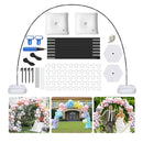 Balloon Arch Stand Kit With Base | VETOGETHER Adjustable Balloon Arch Support Kit With 55pcs Balloon Clips