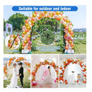 Balloon Arch Kit With Electric Balloon Pump | 9' Tall 10' Wide Adjustable Balloon Arch Stand With Base | Iron Pipe