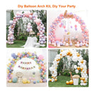 Balloon Arch Stand Kit With Base | VETOGETHER Adjustable Balloon Arch Support Kit With 55pcs Balloon Clips