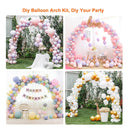 Balloon Arch Kit With Electric Balloon Pump | VETOGETHER 9ft Tall 10ft Wide Adjustable Balloon Arch Kit With Bases