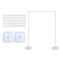 Balloon Column Floor Stand Kit | Set Of 2 5 Foot Tall Balloon Columns | Balloon Arch Kit With Base And Pole