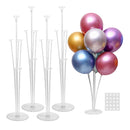 JOYYPOP 4 Sets Of Balloon Stand | Balloon Sticks With Base For Table | Birthday | Baby Shower | Graduation Party Decoration