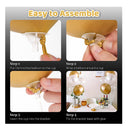 JOYYPOP 4 Sets Of Balloon Stand | Balloon Sticks With Base For Table | Birthday | Baby Shower | Graduation Party Decoration