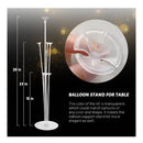 JOYYPOP 9 Sets Of Balloon Stand | Balloon Sticks With Base For Table | Birthday | Baby Shower | Graduation Party Decoration