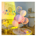 JOYYPOP 9 Sets Of Balloon Stand | Balloon Sticks With Base For Table | Birthday | Baby Shower | Graduation Party Decoration