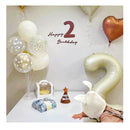 JOYYPOP 4 Sets Of Balloon Stand | Balloon Sticks With Base For Table | Birthday | Baby Shower | Graduation Party Decoration