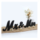 Mr & Mrs Wedding Table Sign | Large Wooden Letters Mr And Miss | Party Decoration Head Table Wedding Wooden Letter