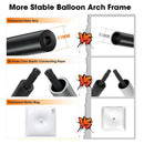 Chamvis Balloon Arch Kit | 9 Feet Tall And 10 Feet Wide | Adjustable Balloon Arch Support | Balloon Arch Frame With Base
