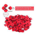 Rose Gold Will You Marry Me Balloons Marry Me Balloons & 2000 PCS Dark Red Silk Rose Petals Wedding Flower