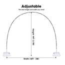 Chamvis Balloon Arch Kit | 9 Feet Tall And 10 Feet Wide | Adjustable Balloon Arch Support | Balloon Arch Frame With Base