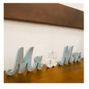 Mr & Mrs Wedding Table Sign | Large Wooden Letters Mr And Miss | Party Decoration Head Table Wedding Wooden Letter
