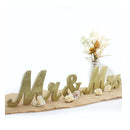 Mr & Mrs Wedding Table Sign | Large Wooden Letters Mr And Miss | Party Decoration Head Table Wedding Wooden Letter