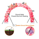Chamvis Balloon Arch Kit | 9 Feet Tall And 10 Feet Wide | Adjustable Balloon Arch Support | Balloon Arch Frame With Base