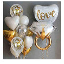 VIDAL CRAFTS Gold Engagement Party Decorations | Gold Engagement Banner