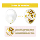 Engagement Wedding Decorations | Golden Engagement Banner | Photo Banner And Set Of 12 + 5 Signature Balloons