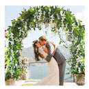 HANDIC Wisteria Garland 5pack 33Ft Artificial Wisteria Vine Hanging Flowers Fake Vines Plants