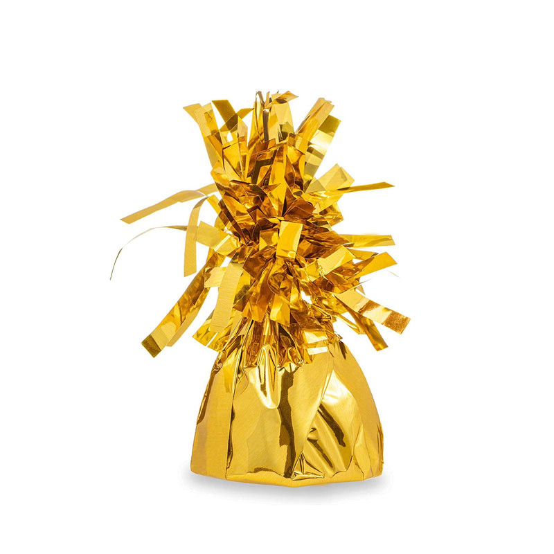 Srenta Gold Globe Weights | Heavy Balloon Weight |  Pack of 12 Foil Balloon Weights