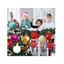 30 Pieces Outdoor Double Sided Lawn Decorations Christmas Hanging Ornaments Plastic Outdoor Holiday Decoration