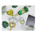 Engagement Wedding Decorations | Golden Engagement Banner | Photo Banner And Set Of 12 + 5 signature Balloons