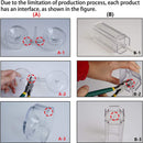 MILIVIXAY Cylinder Candle Mold Set-4PCS Pillar Candle Molds | Plastic Candle Molds for Candle Making-Candle Making Molds