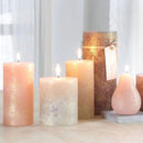 MILIVIXAY Cylinder Candle Mold Set-4PCS Pillar Candle Molds | Plastic Candle Molds for Candle Making-Candle Making Molds