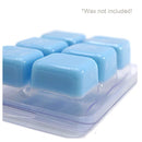 DGQ Wax Melting Molds | 25 Packs Of Empty Clear Plastic Wax Melt Shells For Wickless Wax Melt Candles