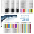 Bellofy Sketching Drawing Kit Set 72 Pieces And 100 Sheets Sketchbook | Art Supplies for Teen Adults | Art Pencils Coloring Set