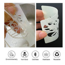 24 x 3" x 3" Small Christmas Stencils for Painting On Wood Slices | DIY Christmas Ornaments