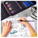 Art Supplies Rapify 96 Piece Art Set Colored Drawing Pencils | Art Kit | Sketches | Graphite Pencils With Portable Case