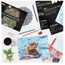 Drawing Kit | Shuttle Art 103 Pack Drawing Pencil Set | Drawing And Sketching Art Set With Colored Pencils