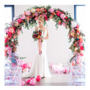 Balloon Arch Set | 9ft Height Adjustable Balloon Arch Stand With Floor Base Balloon Stands With Balloon Clips And Pump