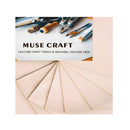 Muse Craft Flawless 12''X24'' 5-6oz Vegetable Tanned Leather Precut| Import A Grade Tooling Leather Hide 1.9-2.3mm