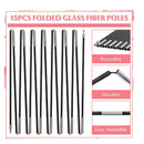 HeyMate Balloon Arch Kit | 9Ft Tall 10ft Wide Adjustable Balloon Arch Stand with 2 Water Bases For Baby Shower