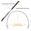 Chamvis Tabletop Balloon Arch Kit | 13ft Adjustable Balloon Arch Stand | Heavy Duty Fiberglass Poles Event Party Supplies