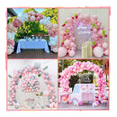 HeyMate Balloon Arch Kit | 9Ft Tall 10ft Wide Adjustable Balloon Arch Stand with 2 Water Bases For Baby Shower