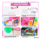 Pondpm Balloon Arch Kit | 9ft Tall 10ft Wide Adjustable Balloon Stand Garland Arch