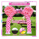 Pondpm Balloon Arch Kit | 9ft Tall 10ft Wide Adjustable Balloon Stand Garland Arch