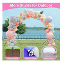 Balloon Arch And Balloon Pump Kit | 182 Pieces 9ft 10ft Adjustable Balloon Arch Stand With Bases for Outdoor