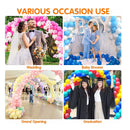 Outdoor Adjustable Base Balloon Arch Kit | 60 Balloon Clips | Bomb | 9ft Tall Balloon Arch Stand For Birthday