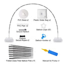 IDAODAN Balloon Arch Kit | Balloon Arch Stand With Base | 9ft Tall 10Ft Wide Adjustable Garland Arch For Weddings