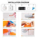 IDAODAN Balloon Arch Kit | Balloon Arch Stand With Base | 9ft Tall 10Ft Wide Adjustable Garland Arch For Weddings