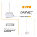 RUBFAC Balloon Column Floor Stand Kit | C 2 Sets Of Adjustable Globe Stands With Base And Pole