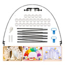 HOLICOLOR 12ft Tabletop Balloon Arch Stand Kit | Balloon Stand Frame For Tables Of Different Sizes