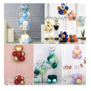 RUBFAC 2 Games Balloon Column Support | Balloon Stand for Floor Adjustable Height Multiple Uses Balloon Stand