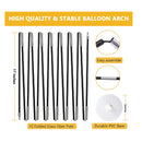 Balloon Arch Kit For Kids | 9 Feet Tall And 10 Feet Wide | Water Base Adjustable Balloon Arch Support Set | Balloon Pump