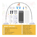 Balloon Arch Kit For Kids | 9 Feet Tall And 10 Feet Wide | Water Base Adjustable Balloon Arch Support Set | Balloon Pump