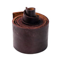 Mandala Crafts Genuine Leather Strap | Brown Cowhide Leather Strips for Crafts | Strap Leather Wrap